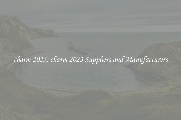 charm 2023, charm 2023 Suppliers and Manufacturers