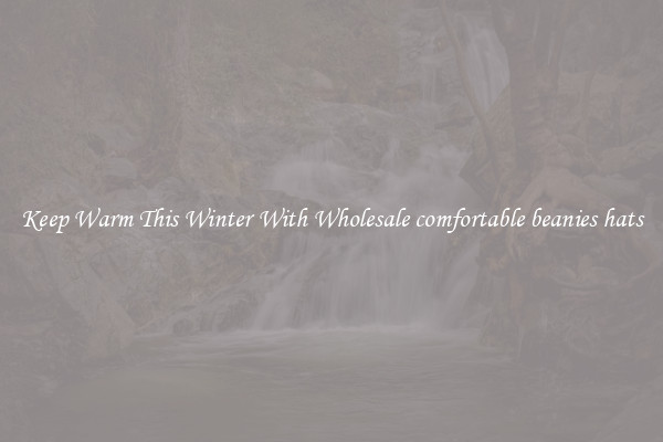Keep Warm This Winter With Wholesale comfortable beanies hats