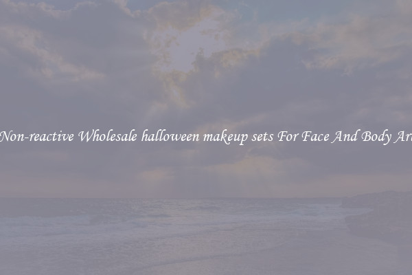 Non-reactive Wholesale halloween makeup sets For Face And Body Art