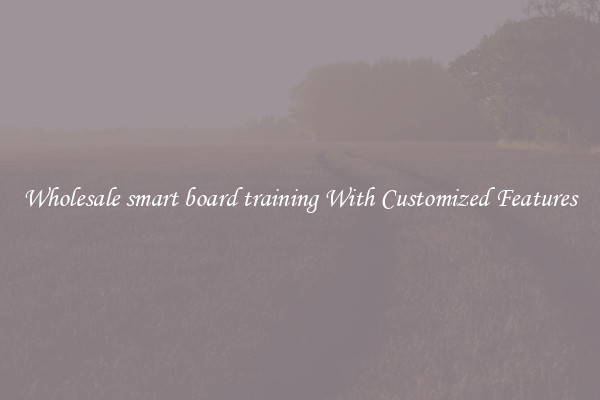 Wholesale smart board training With Customized Features